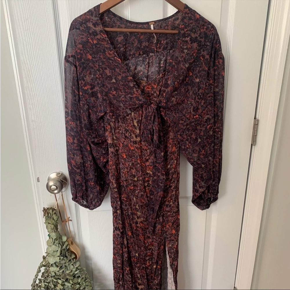 Two Piece Floral Maxi Dress by Free People
